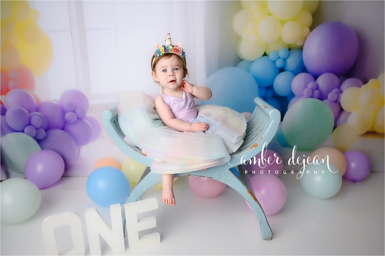 Kate first birthday cake smash