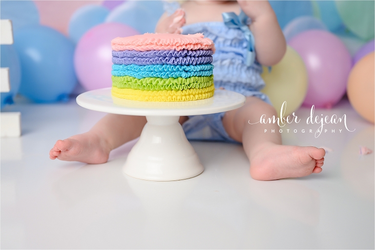 Kate first birthday cake smash
