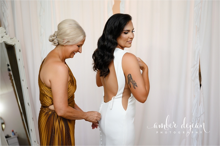Lauren and Bradley - wedding day