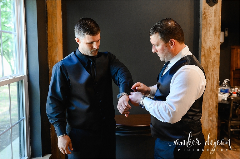Lauren and Bradley - wedding day