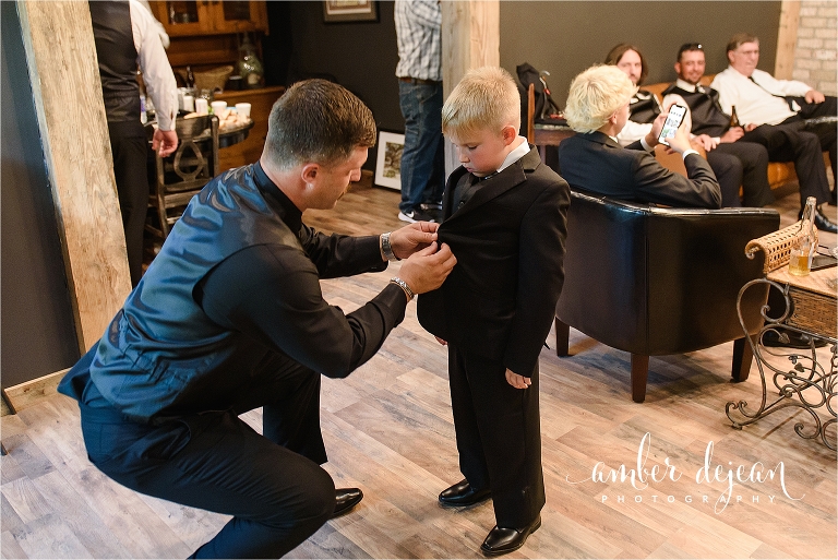 Lauren and Bradley - wedding day