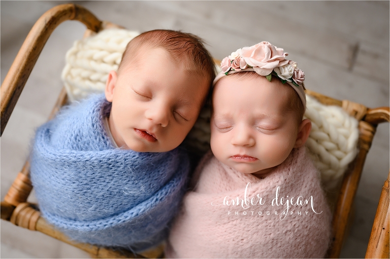 Cade and Collette newborn session