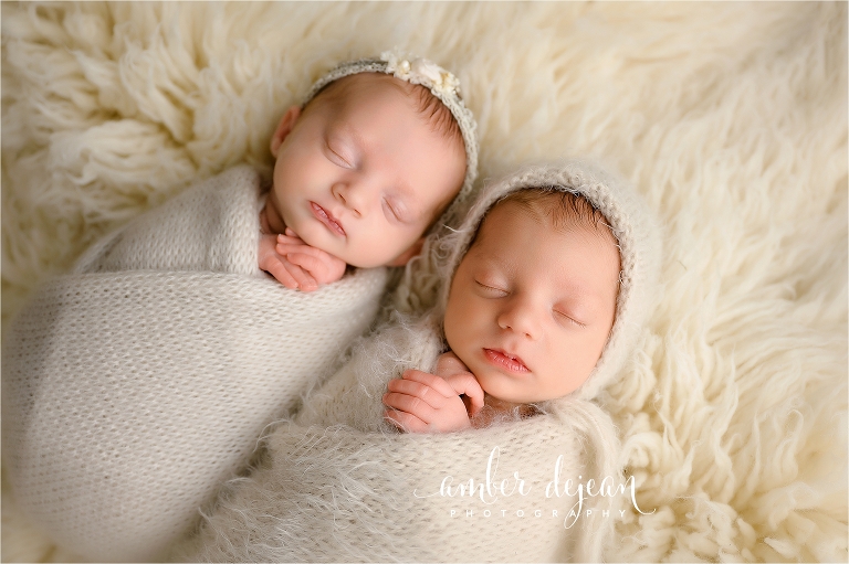 Cade and Collette newborn session