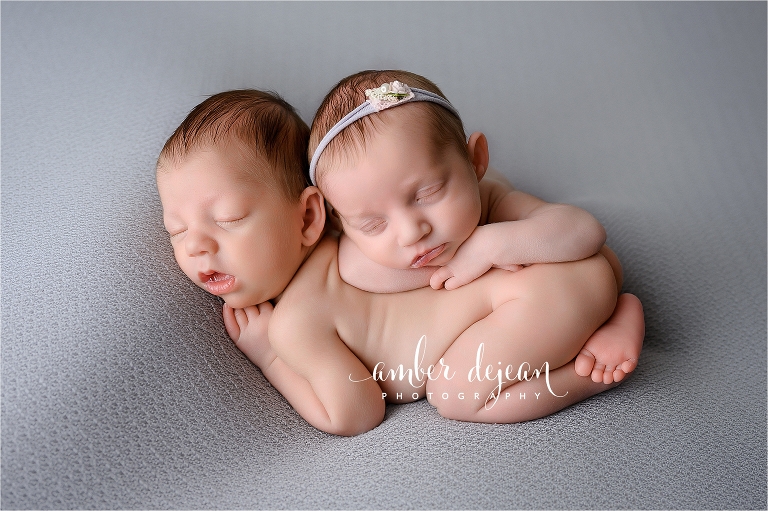 Cade and Collette newborn session