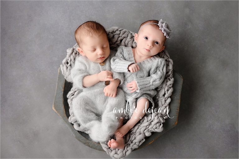 Cade and Collette newborn session