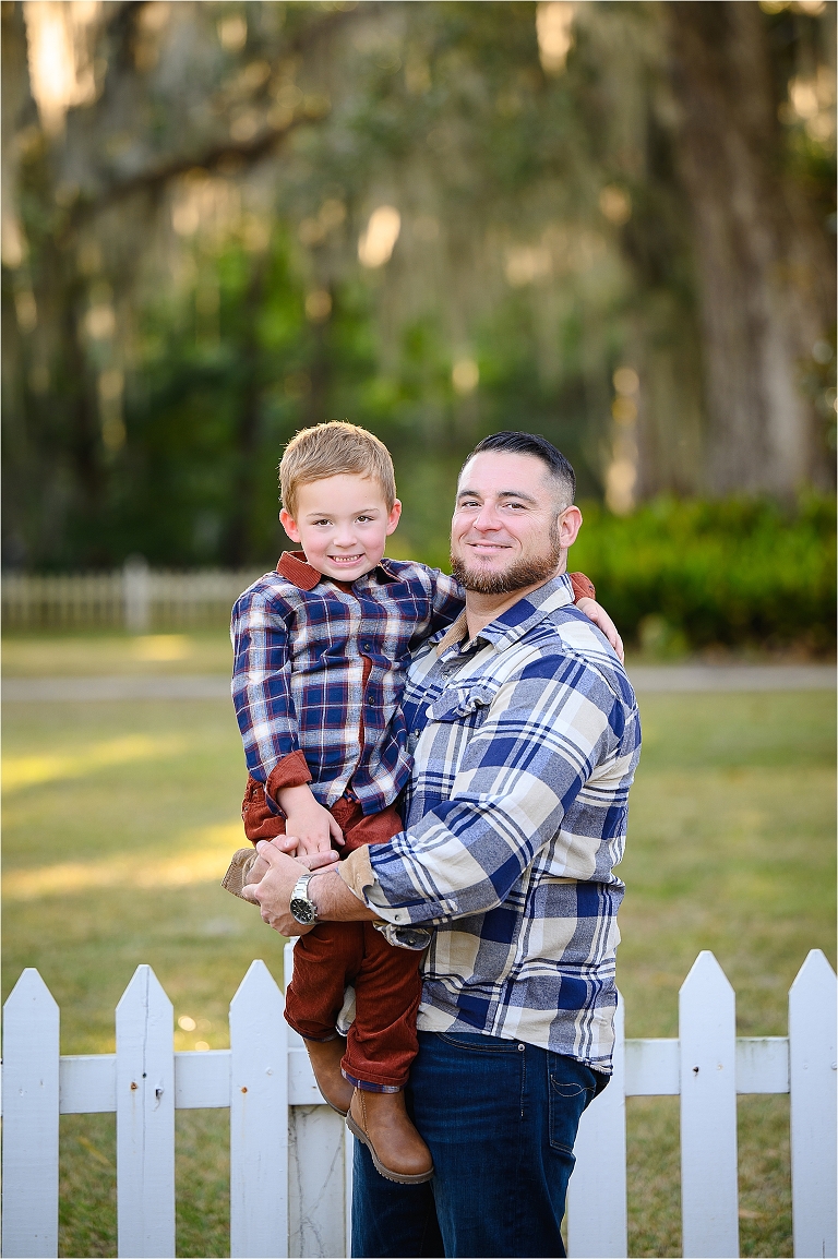 Family session at Fairview park