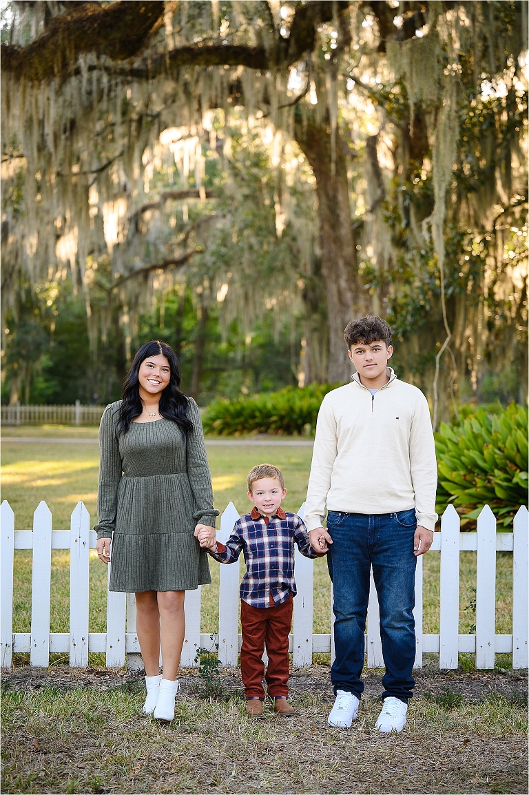 Family session at Fairview park