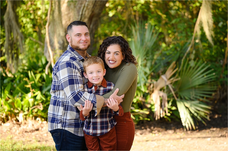 Family session at Fairview park