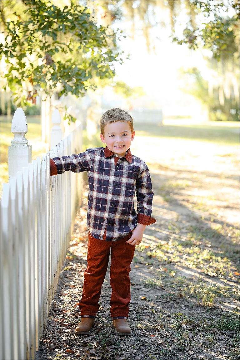 Family session at Fairview park