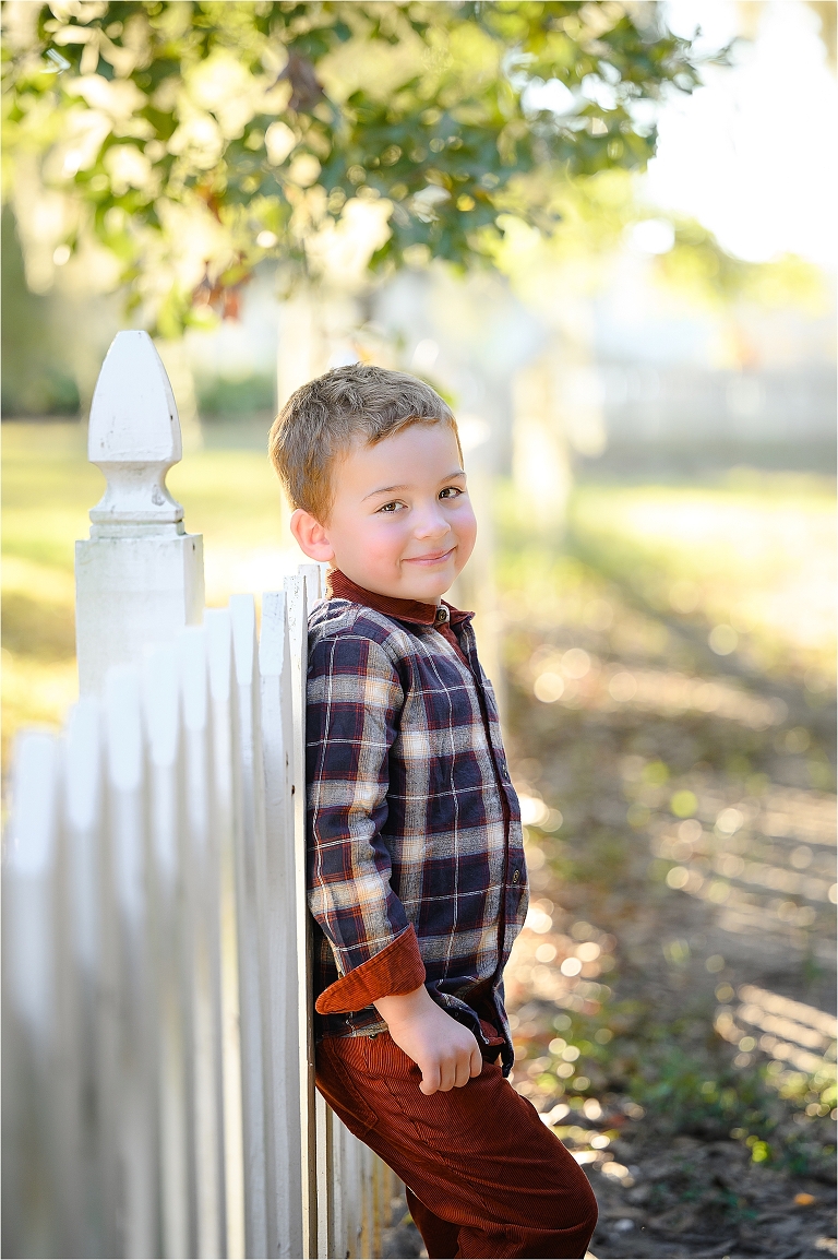 Family session at Fairview park