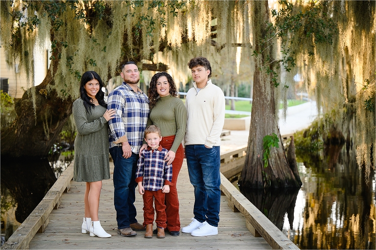 Family session at Fairview park