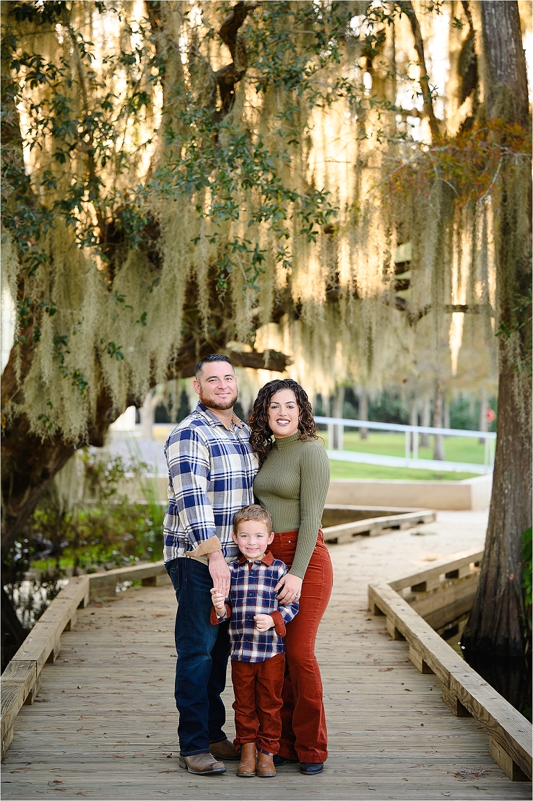 Family session at Fairview park