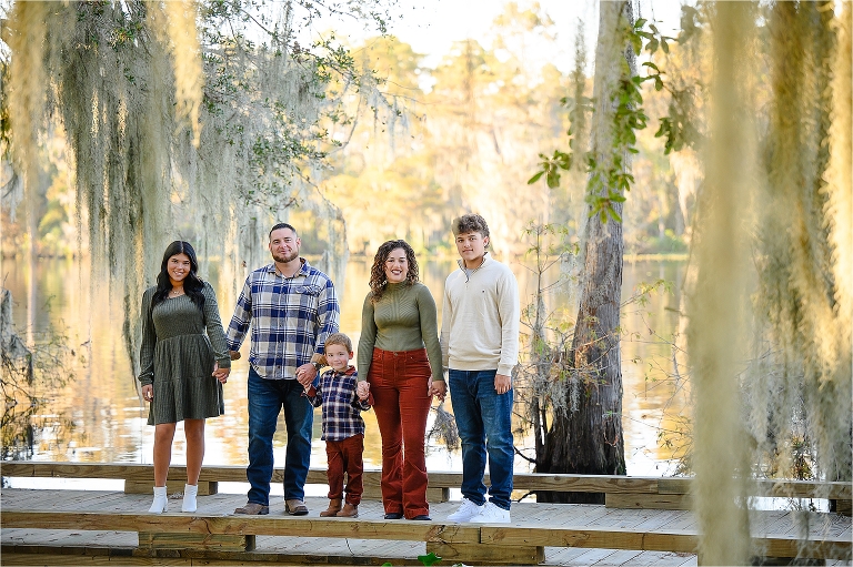 Family session at Fairview park