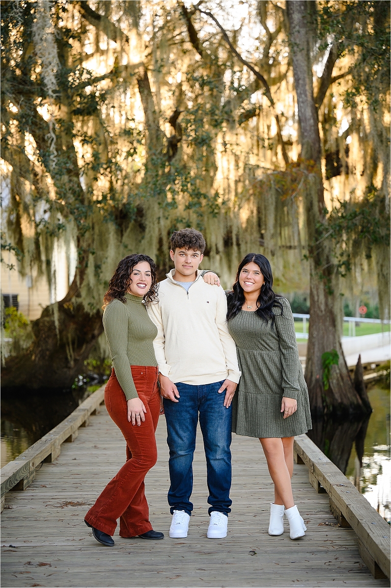Family session at Fairview park