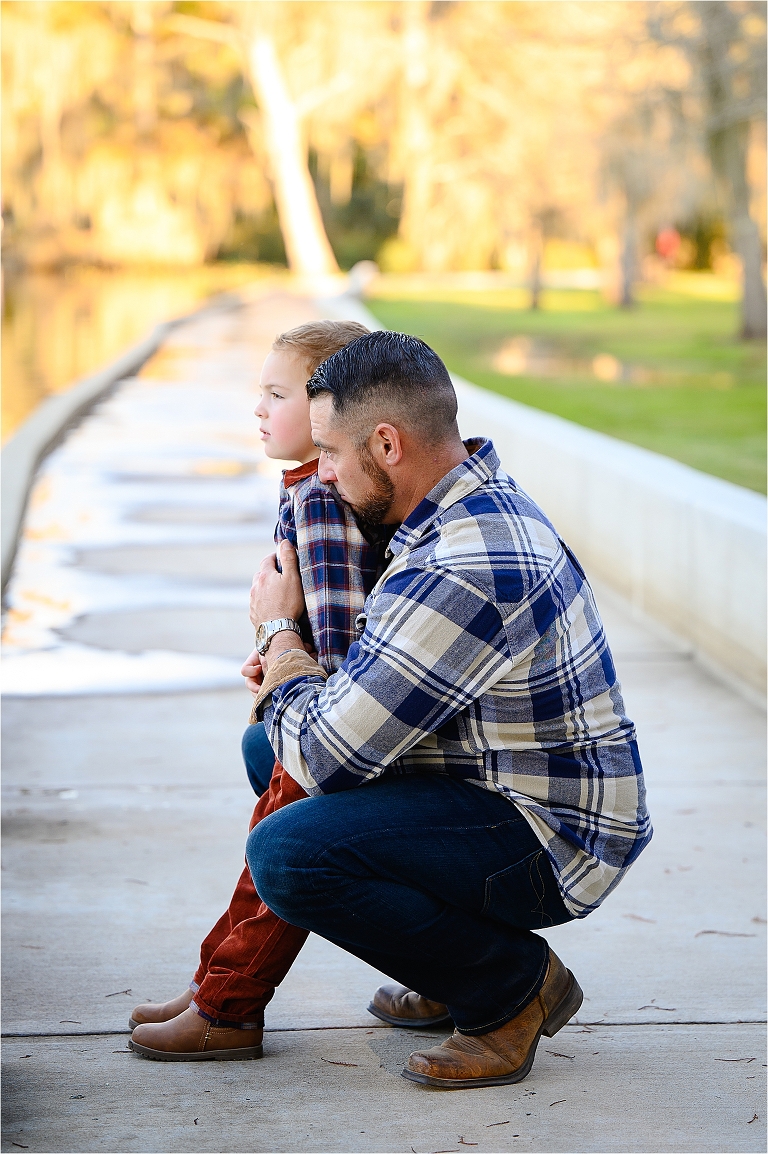 Family session at Fairview park